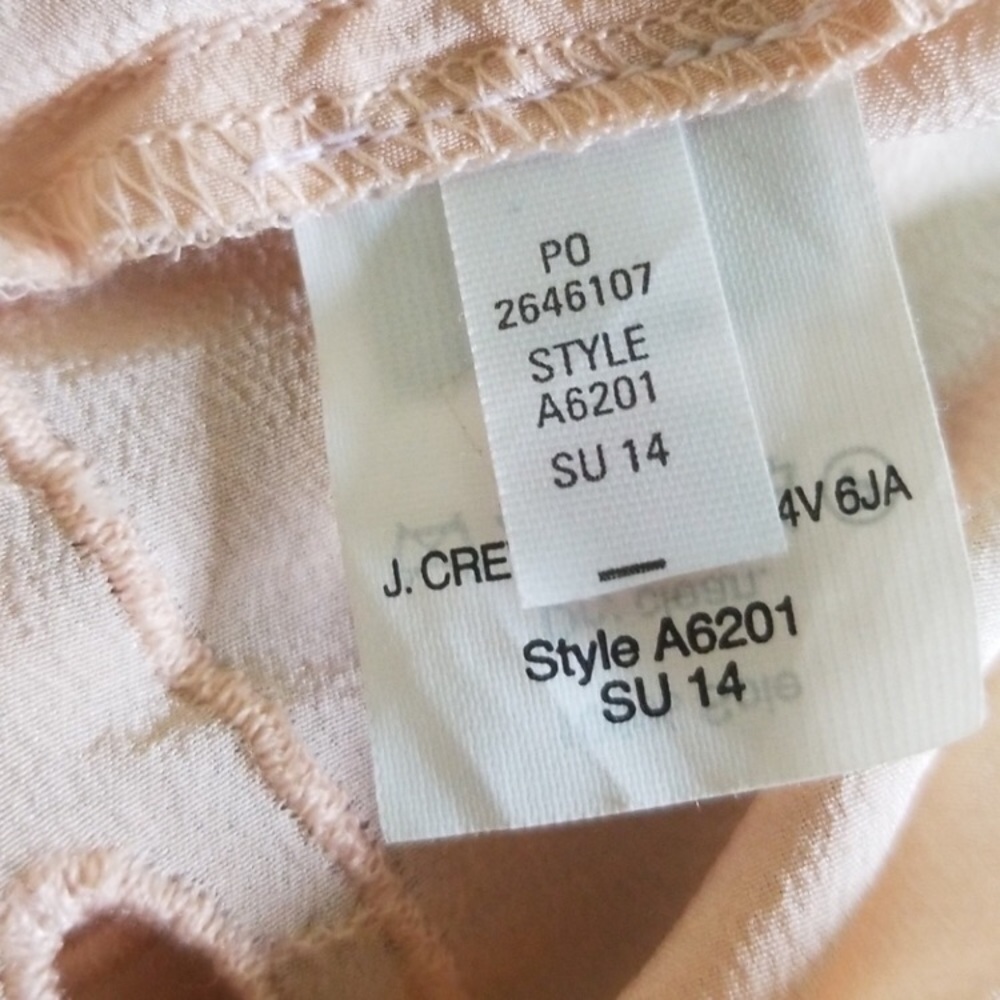 Silk J. Crew Blouse, 0 - Picture 5 of 8